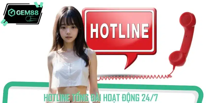 Hotline là kênh hỗ trợ hoạt động 24/7 mà bạn có thể thử